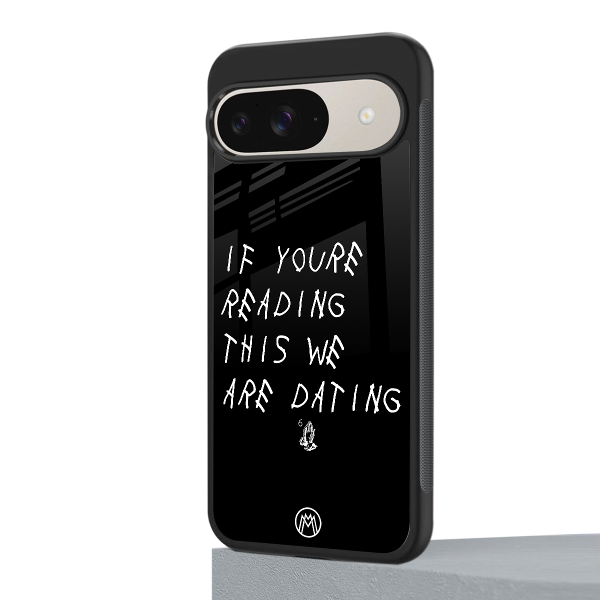 we are dating back phone cover | glass case for google pixel 9