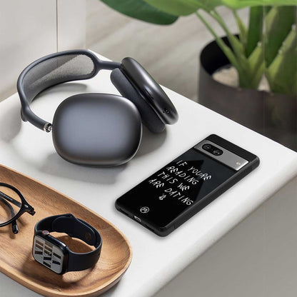 we are dating back phone cover | glass case for oneplus nord 4