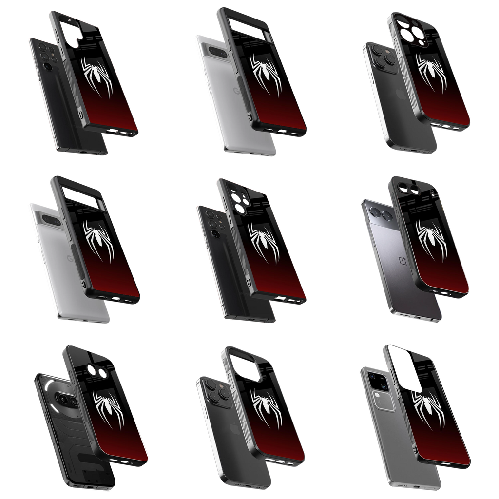 Durable Glass Back Mobile Case for iPhone, Samsung, OnePlus, Google Pixel, Redmi, Vivo, Oppo