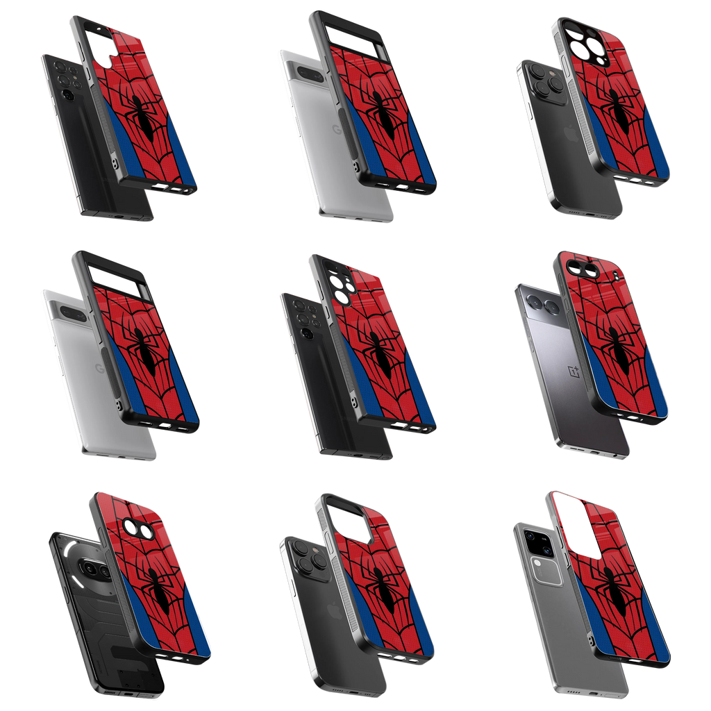 Durable Glass Back Mobile Case for iPhone, Samsung, OnePlus, Google Pixel, Redmi, Vivo, Oppo