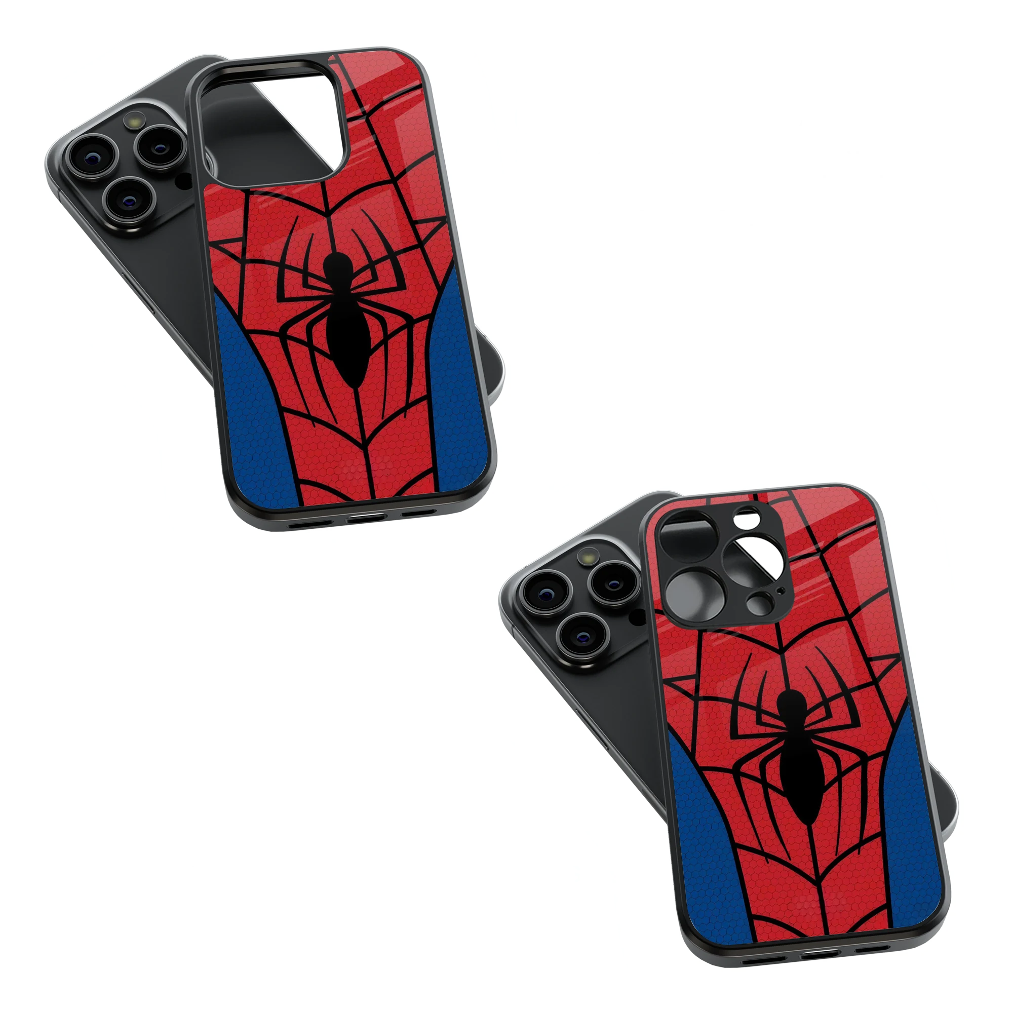Trendy Glass Back Mobile Case for iPhone, Samsung, Redmi, OnePlus, Google Pixel, Motorola