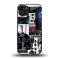 weeknd blend back phone cover | glass case for iphone 15