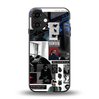 weeknd blend back phone cover | glass case for iphone 16