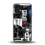 weeknd blend back phone cover | glass case for nothing phone 1