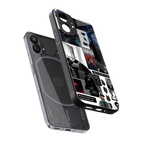 weeknd blend back phone cover | glass case for nothing phone 1