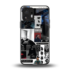 weeknd blend back phone cover | glass case for nothing phone 2
