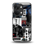 weeknd blend back phone cover | glass case for oneplus nord 3