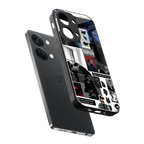 weeknd blend back phone cover | glass case for oneplus nord 3