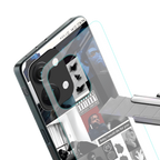 weeknd blend back phone cover | glass case for oneplus nord 3