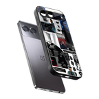 weeknd blend back phone cover | glass case for oneplus nord 4