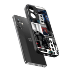 weeknd blend back phone cover | glass case for oneplus nord ce 3