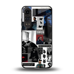 weeknd blend back phone cover | glass case for oneplus nord ce 4 lite