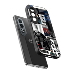 weeknd blend back phone cover | glass case for oneplus nord ce 4