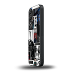 weeknd blend back phone cover | glass case for oneplus nord ce 4