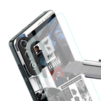 weeknd blend back phone cover | glass case for oneplus nord ce 4