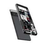 weeknd blend back phone cover | glass case for google pixel 6 pro