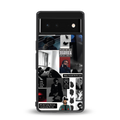 weeknd blend back phone cover | glass case for google pixel 6