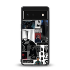 weeknd blend back phone cover | glass case for google pixel 6