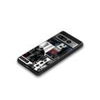 weeknd blend back phone cover | glass case for google pixel 7 pro