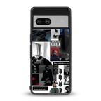 weeknd blend back phone cover | glass case for Google Pixel 7A
