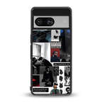 weeknd blend back phone cover | glass case for Google Pixel 8