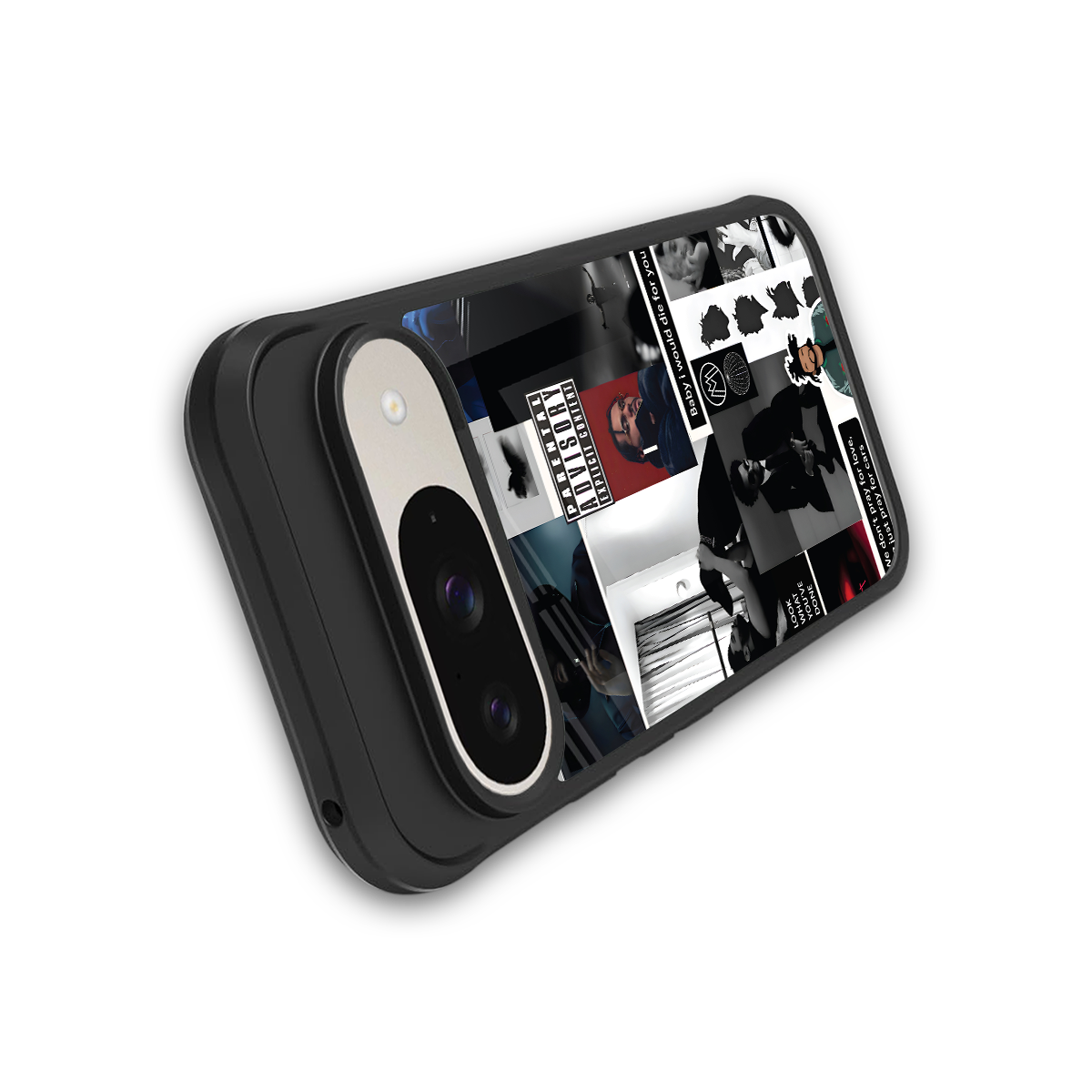 weeknd blend back phone cover | glass case for google pixel 9