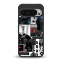 weeknd blend back phone cover | glass case for google pixel 9 pro
