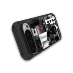 weeknd blend back phone cover | glass case for google pixel 9 pro