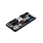 weeknd blend back phone cover | glass case for samsung galaxy s24