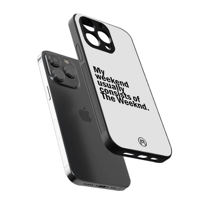 weeknd mood back phone cover | glass case for iphone 13 pro max