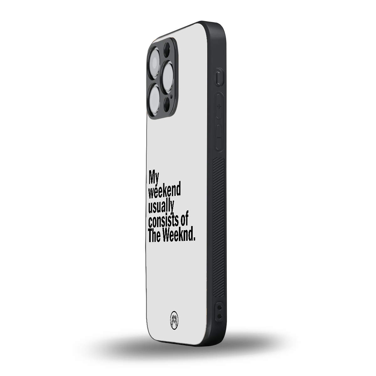weeknd mood back phone cover | glass case for iphone 15 pro max