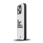 weeknd mood back phone cover | glass case for iphone 16 pro