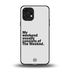 weeknd mood back phone cover | glass case for nothing phone 1