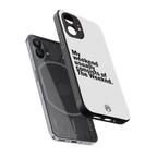 weeknd mood back phone cover | glass case for nothing phone 1