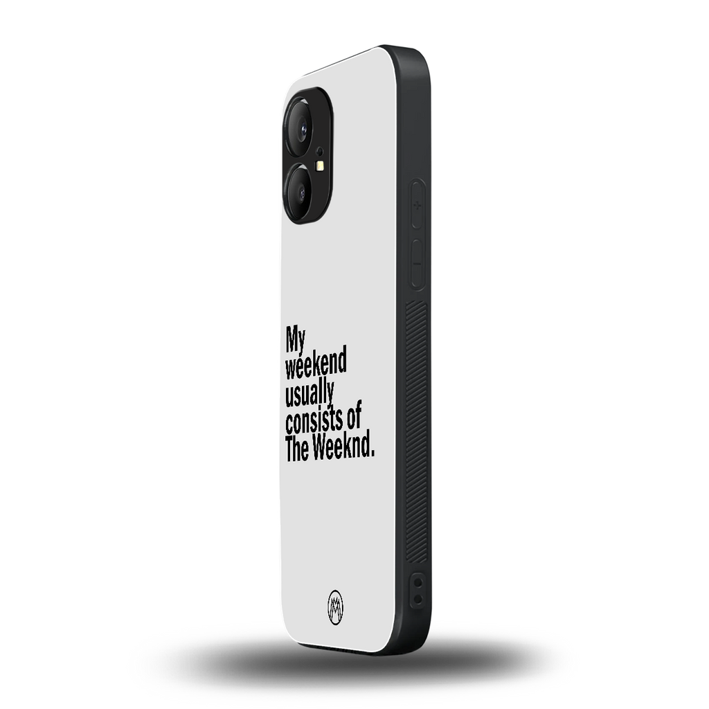 weeknd mood back phone cover | glass case for nothing phone 1