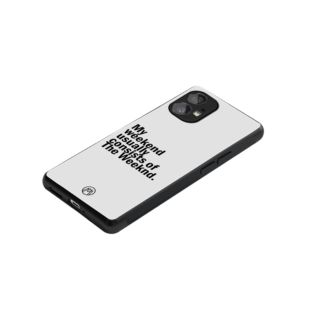 weeknd mood back phone cover | glass case for nothing phone 1