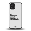 weeknd mood back phone cover | glass case for nothing phone 2
