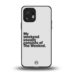 weeknd mood back phone cover | glass case for nothing phone 2