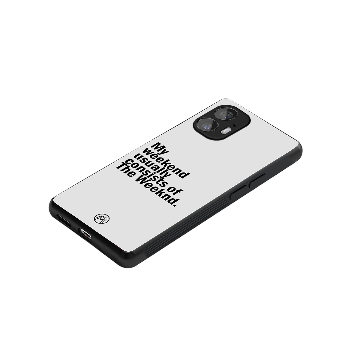 weeknd mood back phone cover | glass case for nothing phone 2