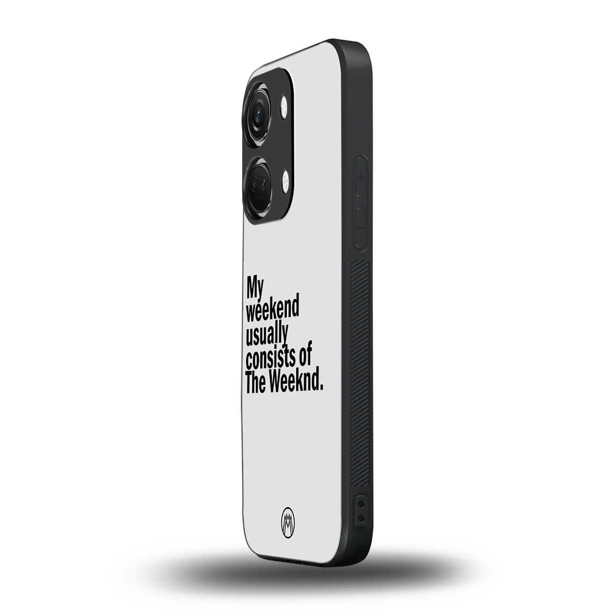 weeknd mood back phone cover | glass case for oneplus nord 3