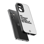 weeknd mood back phone cover | glass case for oneplus nord ce 3