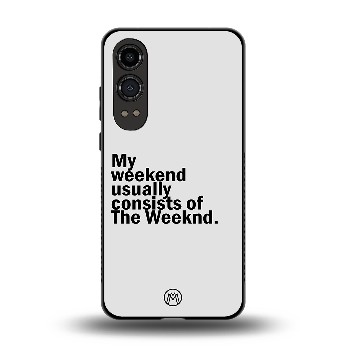 weeknd mood back phone cover | glass case for oneplus nord ce 4 lite