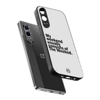 weeknd mood back phone cover | glass case for oneplus nord ce 4 lite