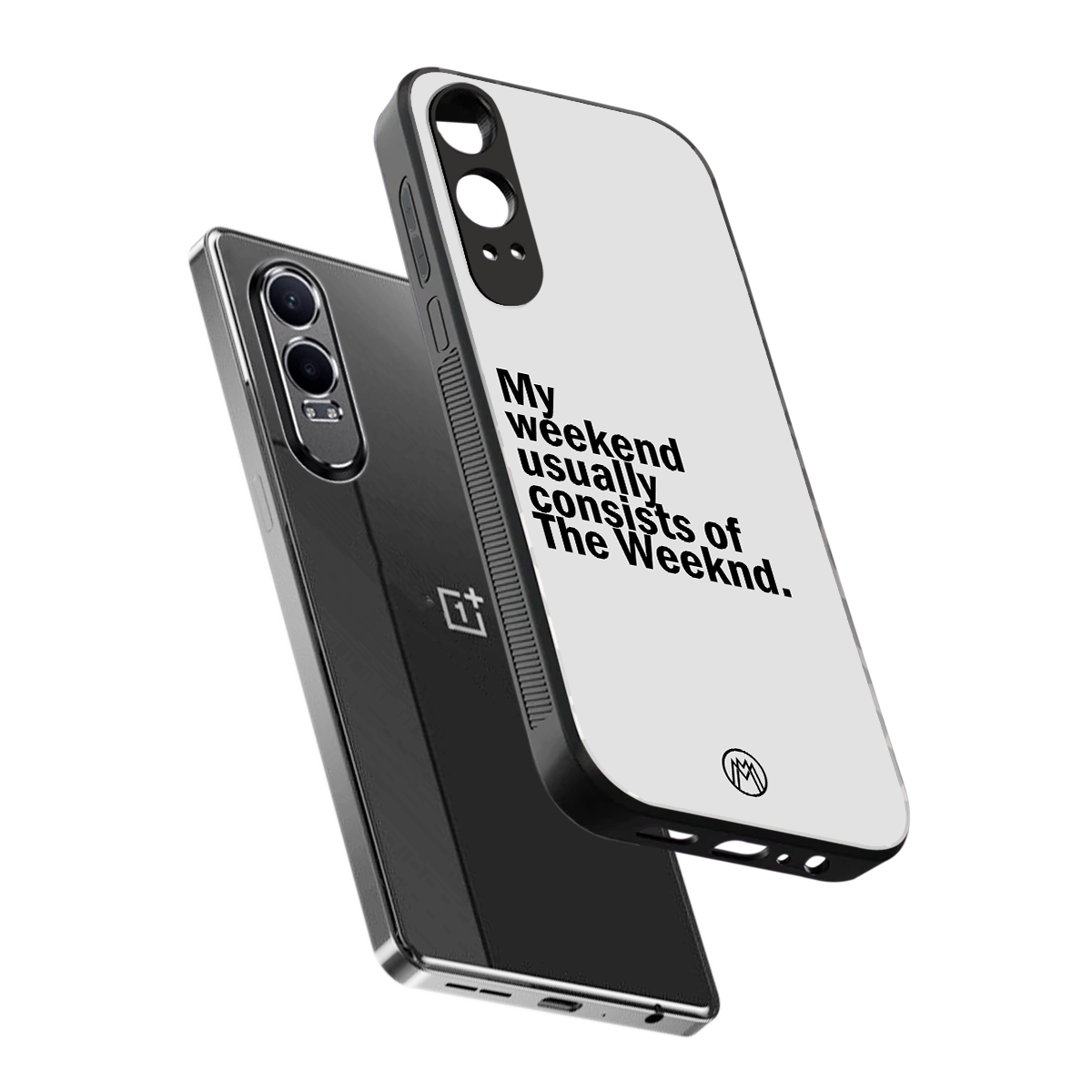 weeknd mood back phone cover | glass case for oneplus nord ce 4 lite