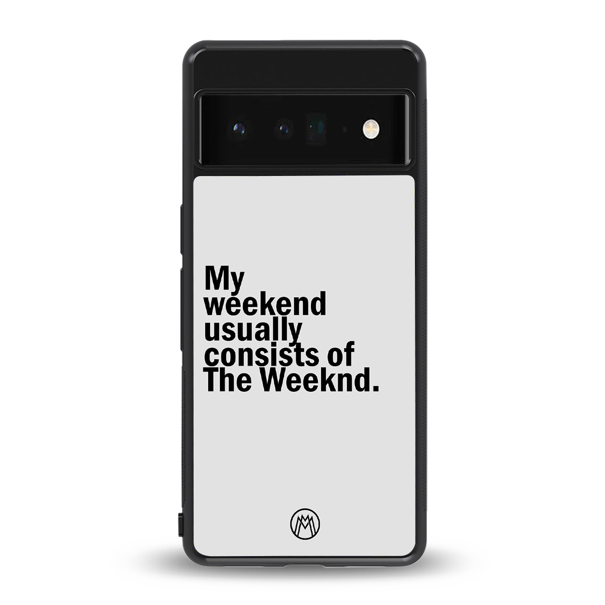 weeknd mood back phone cover | glass case for google pixel 6 pro