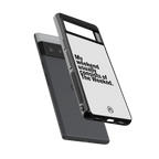 weeknd mood back phone cover | glass case for google pixel 6 pro