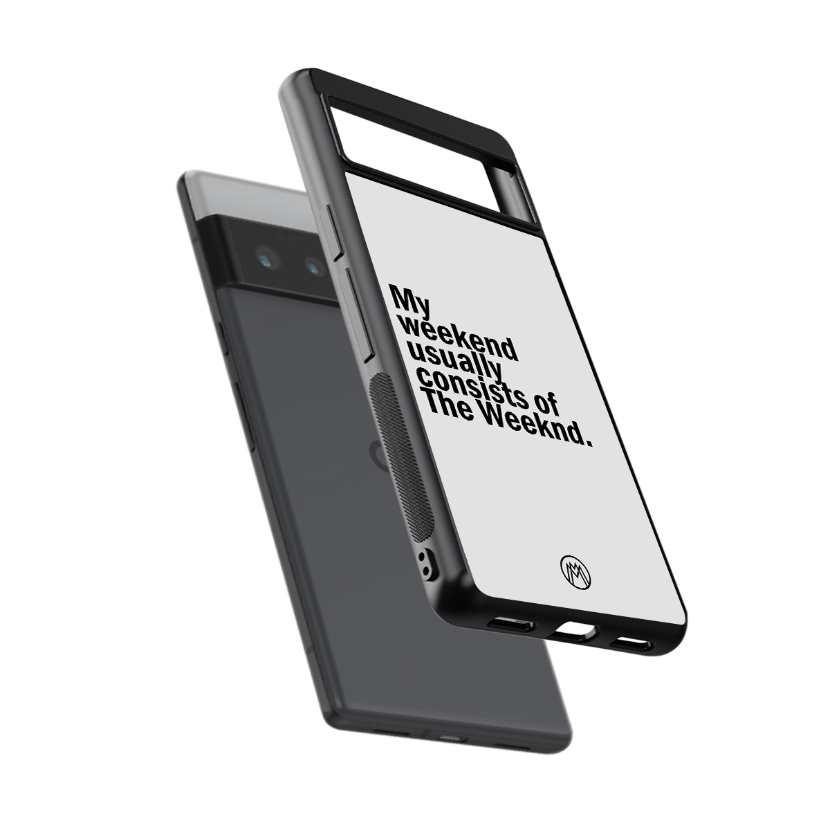 weeknd mood back phone cover | glass case for google pixel 6 pro