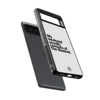 weeknd mood back phone cover | glass case for google pixel 6