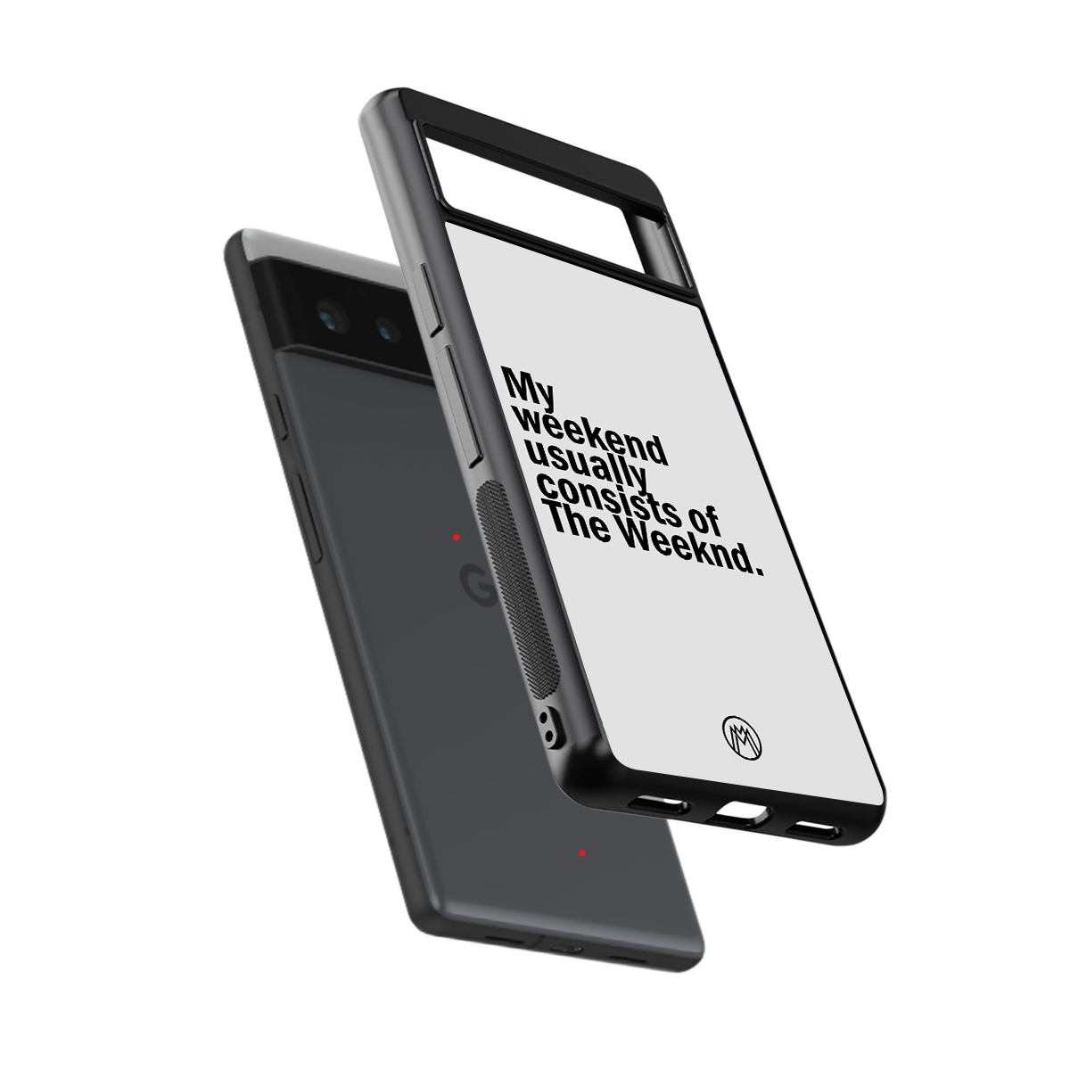 weeknd mood back phone cover | glass case for google pixel 6