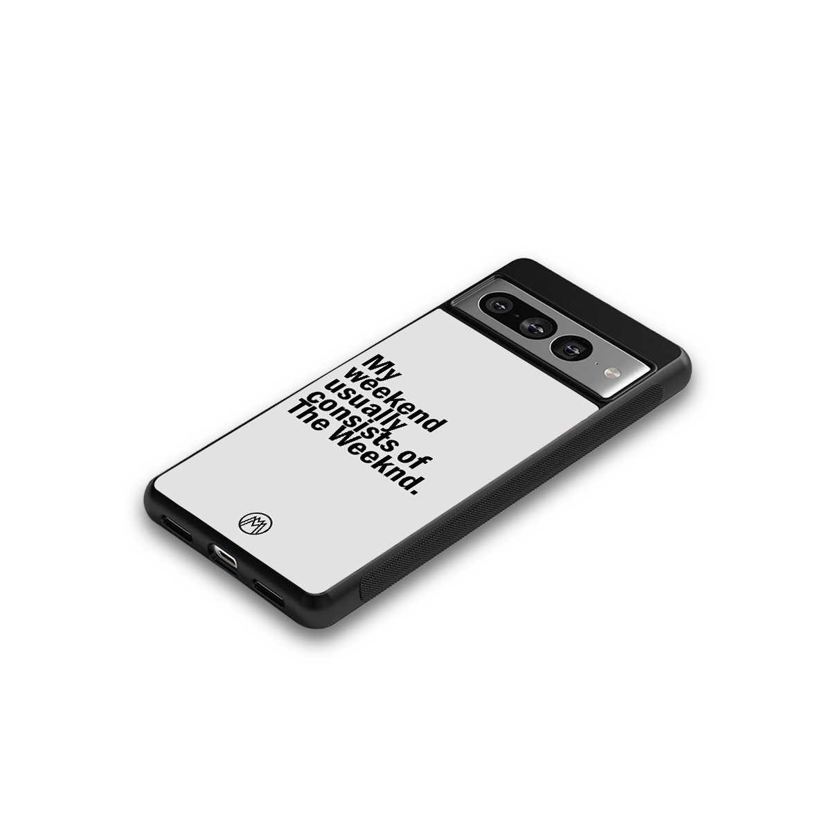 weeknd mood back phone cover | glass case for google pixel 7 pro